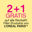 2+1 Gratis auf alle Produkte von Loreal Paris Revitalift Filler